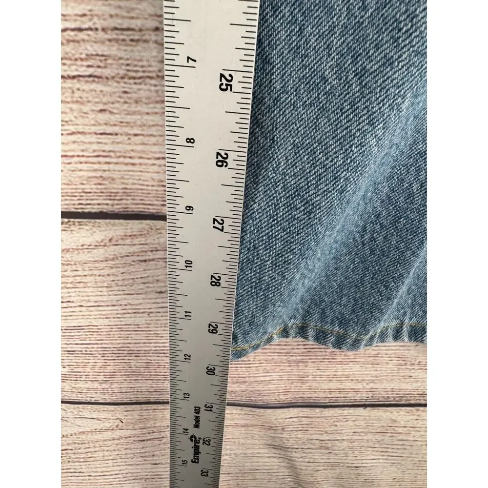 Vintage Y2K Levi's‎ Relaxed Straight Fit Jeans Men's Size 42x32 Blue Light Wash